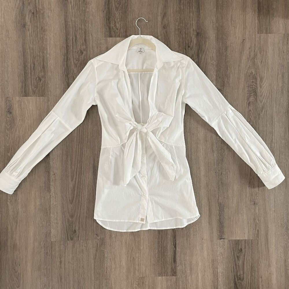 Gil Santucci Shirt Dress White Size 44